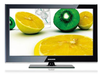 China 18.5” / 21.6” / 23.6” 2 * 3W Speaker Consumption Black Ultra Slim LED TV E66 Series for sale