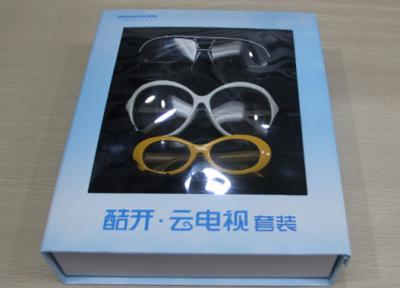 China 43 % Direct Transmittance 99.8% Indirect Transmittance Material 3D Polarized Glasses for sale