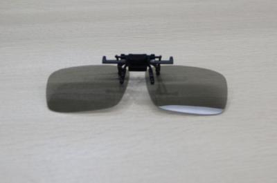 China 99.8% Indirecta transmitancia 3D polarizado gafas lente / TAC lente / marco de plástico ABS en venta