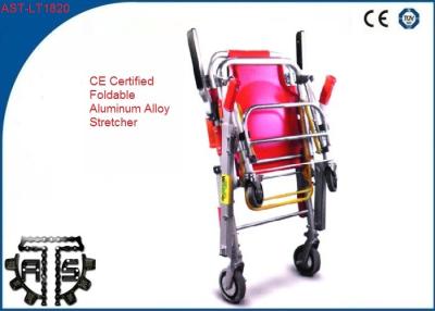 China Aluminum Folding Evacuation Stair Stretcher , Patient Transport Stretchers for sale