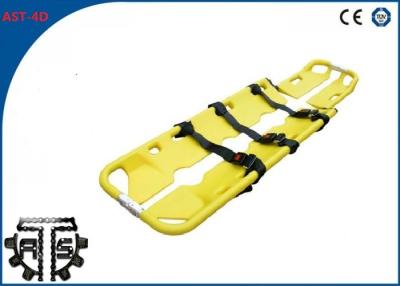 China Plastic Foldaway Scoop Stretcher Emergency Rescue First Aid Stretcher for sale