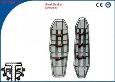 China Vertical Basket Stretcher Stainless Steel Medical Stretchers For Sea Rescue for sale