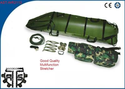 China Folding Outdoor Rescue Sked Stretcher , Helicopter Patient Stretcher for sale