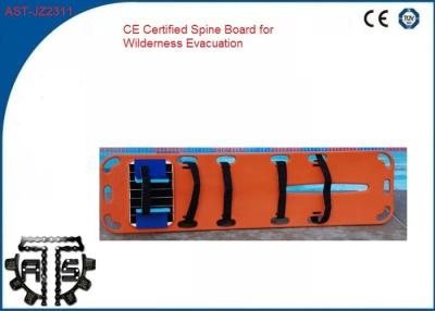 China Plastic Foldaway Spine Board Stretcher For Hospital Patient Transfer for sale