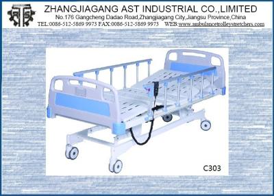 China Three Function Electric Hospital Bed Adjustable Height With CPR Linak Motor for sale