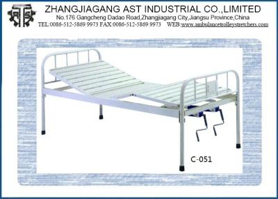 China Zwei Funktions-medizinische Klinik-Bett, reizbares manuelles Bett des Krankenhaus-zwei zu verkaufen