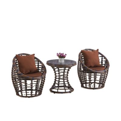 China Good Price Modern Outdoor Garden Chair Metal Frame Leisure Rattan Leisure Chair for sale