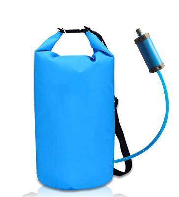 China Eco-friendly Camping Adventure Bag Waterproof Ocean Life Pack With Outdoor Water Filter for sale