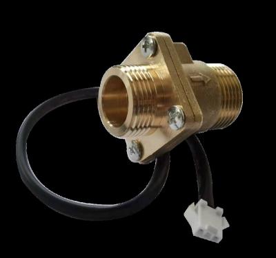 China Customized Wire Size Brass Magnetic Water Flow Switch With Two Wire Liquid Flow Switch Liquid Sensor ST02 for sale