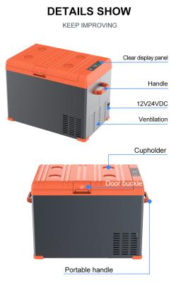 China 20~30L Freezer Mini Car Cooler Box 12V +20 Degree with Fast Cooling Energy Saving Design for sale