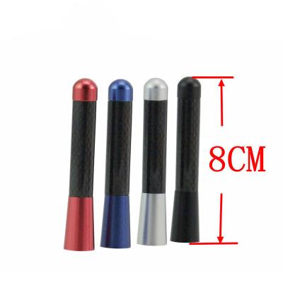 China Industrial Equipment Car Parts Refurbishment Antenna Decoration Car Antenna Carbon Fiber Antenna for sale