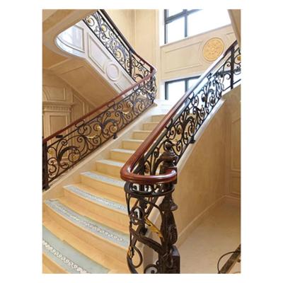 China Modern Galvanized Steel Pipe Railing Laser Cut Outdoor Balcony Railings Aluminum Rail for sale