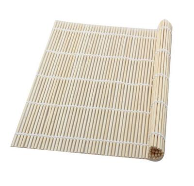 China Viable hot sale bamboo sushi roll mat with wooden sticks, bamboo sushi maker rolling tools for sale