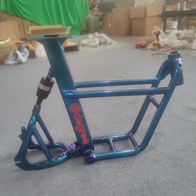 China 12inch Alloy Electric Scooter Bicycle Parts Aluminum Alloy Ebike Aluminum Frame for sale