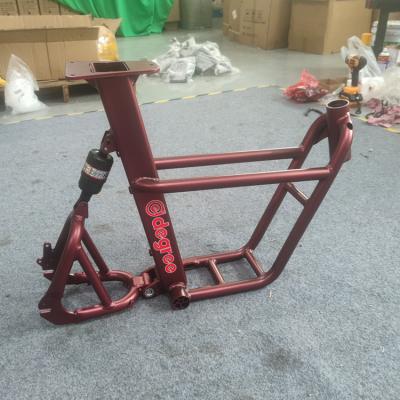 China Aluminum Alloy Ebike 12inch Electric Bicycle Parts Can Installed Parent-Child Seats Aluminum Alloy Scooter Frame for sale