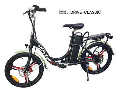 China Aluminum Alloy Frame Health Exercise 48v Electric Pedal Moped Power Assist Aluminum Classic Bicycle for sale