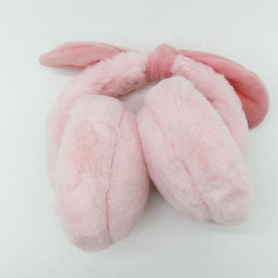 China Headband Warm Plush Fluffy Earmuff Wired Stereo Headphones Headsets Plush Soft Comfortable Wearing Custom Earphone for sale