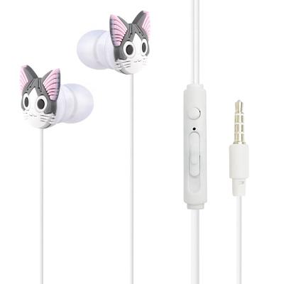 China Perfect Sound Animal Shape Earbuds With Built-in Microphone for sale