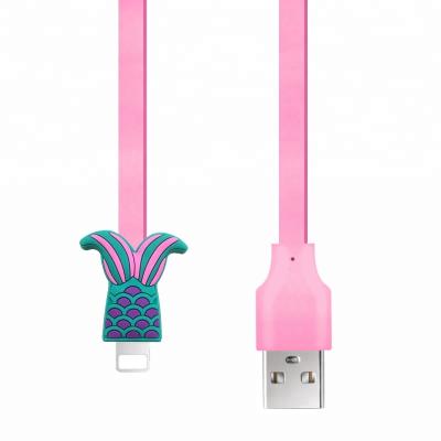 China Newest Popular Promotional Camera Cartoon Siren USB Charging Cable For IOS for sale