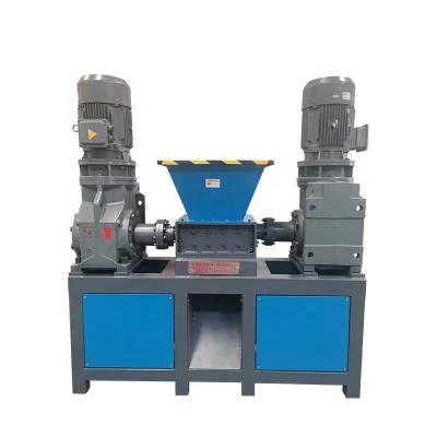 China Hotels PP PE PVC scrap metal double shaft Shredder/ Made in China with high quality Crusher Machine Plastic recycling machine for sale