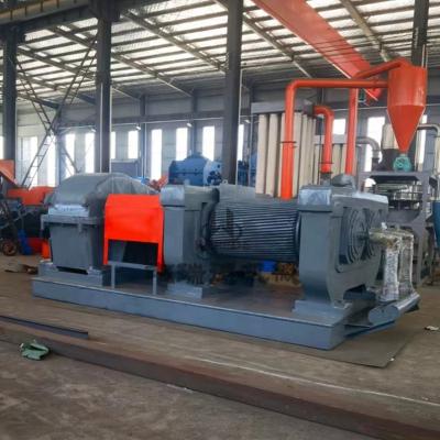 China Building Material Shops rubber tire processing equipment/Waste Tire Rubber Grinder for sale