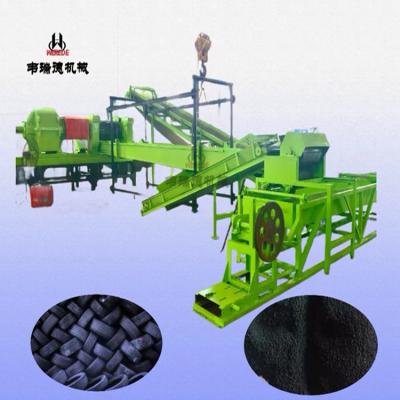 China Building Material Shops 10-20ton waste tire recycling plant/Rubber powder equipment/Tire crusher for sale