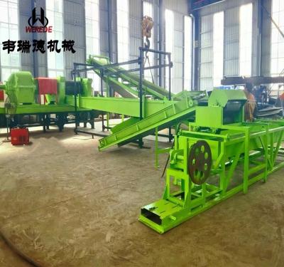 China Manufacturing Plant Environmental Protection Waste Tire Recycling Machine For Making Rubber Crumb for sale