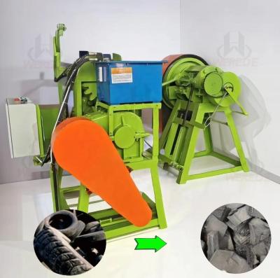 China Manufacturing Plant Scrap tire recycling machine Fully automatic tire cutting machine for sale