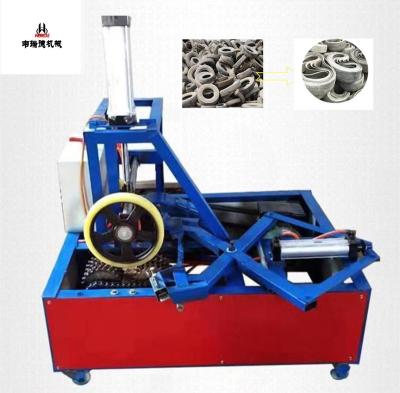 China Tire cutting machine to shredded rubber Car Tyre Cutting Machines/ Tire Sidewall Cutter/Bead remover for sale