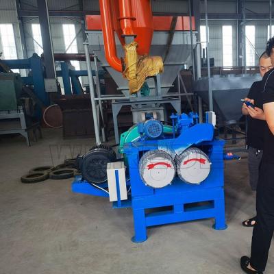 China Manufacturing Plant Tire rims separator /Tire steel wire removing machine for sale