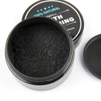 China Custom Logo Organic Natural Food Grade Activated Bamboo Carbon Charcoal Tooth Teeth Whitening Powder for sale