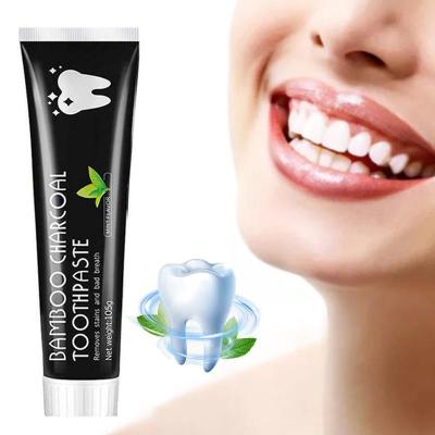 Chine Dental cream organica charcoal teeth whitening toothpaste charcoal bamboo xoc charcoal coconut toothpaste à vendre