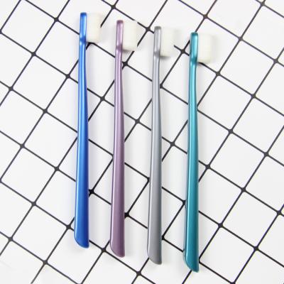 China Chinese toothbrush manufacturers export adult super soft ten thousand bristle toothbrush for sale