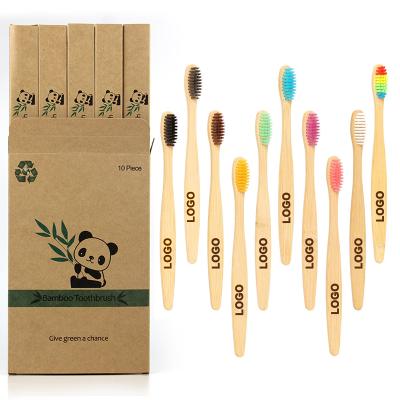 China Cheap showbox bamboo toothbrush jxz bamboo sisal toothbrush flat bamboo set toothbrush for sale