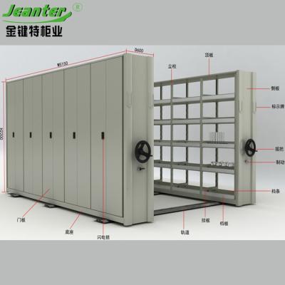 China Corrosion Protection Warehouse Shelving Compact Mechanical Mobile Storage Shelving Systems for sale