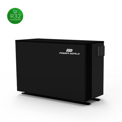 China New Design Outdoor Air Source 18kw 22 KW Wi-Fi Control Pump Heat Pool Inverter for sale