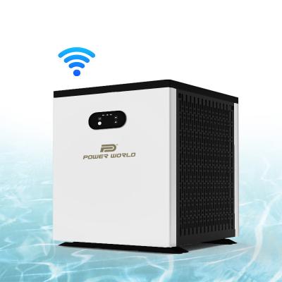 China Small Outdoor Intelligent Thermostatic Hot Water Swimming Pool Heater 120V Swimming Pool Heat Pump Water Heater for sale