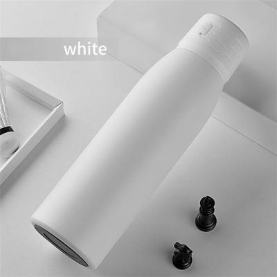 China Custom Business Color Stainless Steel Speaker Detachable Vacuum Bottle With Handle for sale