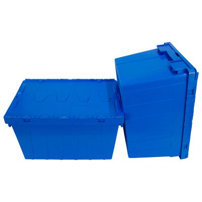 China Solid Box Lid Container Folder Heavy Duty Tied Hanging Plastic Boxes Moving Box for sale