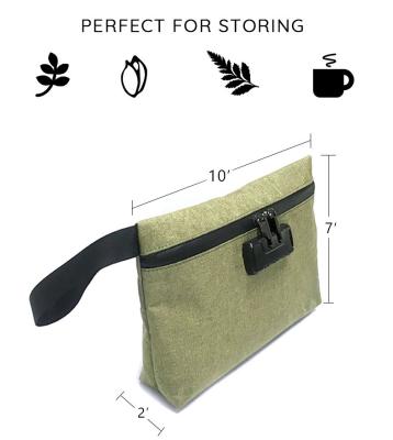 China Wholesale Fashion Sports Travel Smell Proof Bag With Anti-thefting Lock for sale