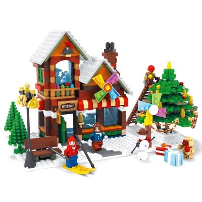 China Building Toy Factory Store 812PCS Wholesale Plastic Building Blocks Toys For Child Play Christmas Gift Toy Blocks for sale