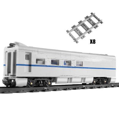 China DIY TOY 838PCS DIY Assembled World Railway Dining Car High-Speed ​​Bricks Set For Children Educational Building Blocks Toys for sale