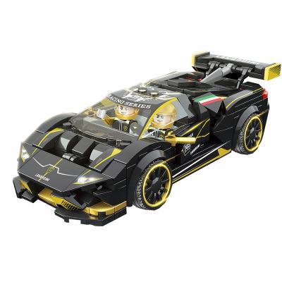 China Construction Toy New Launch Bricks Toys 360 Pieces Racing Sports Cars Kids Model Building Blocks Race Car Assembled Play for sale