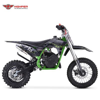 China 2 Stroke 60cc Sport Bike Gasoline Mini Moto Crossover Dirt Bike For Kids Front 2.5-12