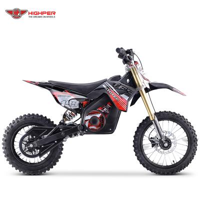 China 1500W48V Children's Electric Dirt Bike Children's Dirt Bike Motocross Electric Motorcycle Motorbike 14 12 or 12/10 for sale