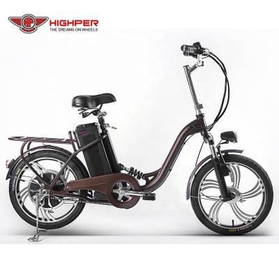 China 2020 Steel Frame Foldable Electric Bike 250W Foldable Electric Bike Foldable ebike (HP-C03) for sale