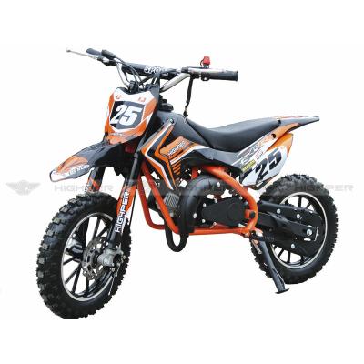 China 49cc 2 Stroke Mini Gas Powered Motorcycles For Kids 2.50-10 for sale