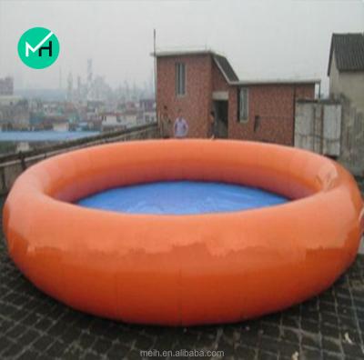 China Hot Sale 6x6x0.8meter Popular Funny Round Inflatable Swimming Pool On Sale Customized for sale