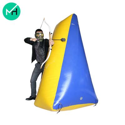 China High quality outdoor PVC tarpaulin HOT SALE cheap inflatable paintball obstacle for adult for sale