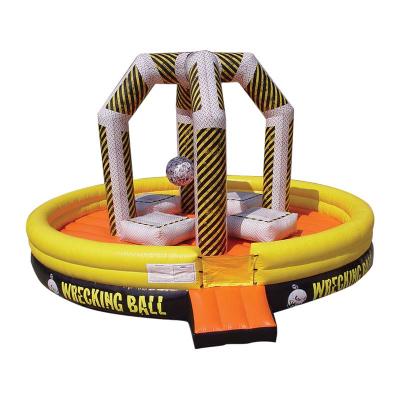 China Outdoor Entertainment Hot Sale Inflatable Ball Game Sports Game Wipeout Interactive Adult Funny Game for sale